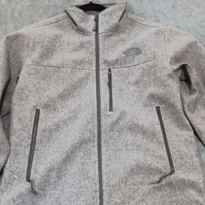 Waterproof Mens Silver/gray North Face Windwall Jacket, In Great Condition